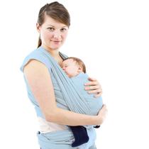 Canguru Wrap Sling Carregador Passeio De Bebe Malha Respirável Liso Azul 100 algodão Unissex Best Sling