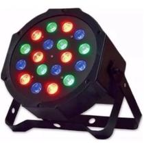 Canhão 18 Leds Rgb Dmx Jogo De Luz Balada E Aniversarios