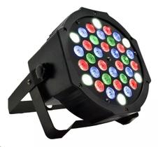Canhão 36 Leds Par Led 64 RGB DMX Digital Strobo Canhão 36 Leds Par Led 64 RGB DMX Digital Strobo