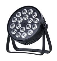 Canhão de LED PARLED 18 LEDs 12W RGBW 4 em 1 Quadriled DMX com Strobo
