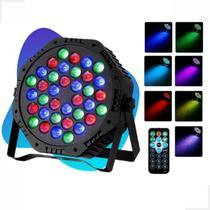 Canhão De Luz 36 Leds Rgb Colorido Festas Eventos Balada 110v/220 Bivolt - ABCompras