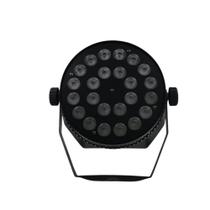 Canhão de Luz LED 24 LEDs Strobo 4 em 1 RGBW Controle DMX Festas Eventos RO-7