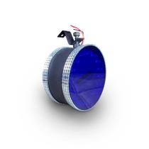 Canhão Leds Corujinha Azul Coruja Spot Caminhão 24v