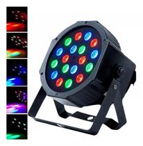 Canhao Refletor de 36 Leds Rgb 36W Iluminação Luz De Festa