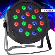 Canhao Refletor Led 18 Leds Rgb Bivolt Dmx Digital Strobo 789-9 Canhao Refletor Led 18 Leds Rgb Bivolt Dmx Digital Strobo 789-9
