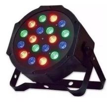 Canhão Refletor LED RGB 18/36 Leds 1w - Iluminação para Festas e Eventos