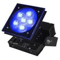 Canhão Refletor Moving Iluminacao Par Led Rgb 18w Deltrônica Canhão Refletor Moving Iluminacao Par Led Rgb 18w Deltrônica