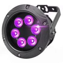 Canhão Refletor Outdoor Ip65 Prova Dágua 6x18w Rgbwauv 6n1