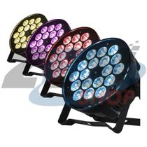 Canhao Refletor Par 64 18 Leds 12w Rgbw Dmx Quadriledo Canhao Refletor Par 64 18 Leds 12w Rgbw Dmx Quadriledo