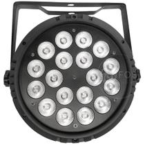 Canhao Refletor Par 64 18 Leds Cree 12w Rgbw Dmx Quadriled