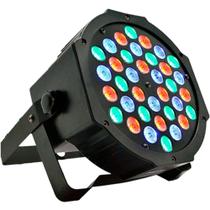 Canhão Slim Par 64 3W com 36 Leds RGB Bivolt GT68 - Lorben
