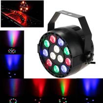 Canhão Strobo Jogo de Luz RGBW 12 LED 36W Iluminação Para Festa Balada LK121 Canhão Strobo Jogo de Luz RGBW 12 LED 36W Iluminação Para Festa Balada LK121