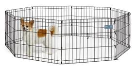 Canil Dobrável MidWest 46 cm para Uso Interno e Externo 1,5 m² Canil Dobrável MidWest 46 cm para Uso Interno e Externo 1,5 m²
