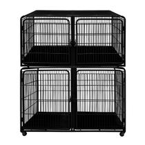 Canil Gaiola Modular 4 Lugares Cães Cachorro Pet Shop Tosa - Açomix