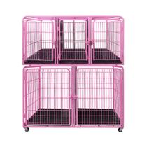 Canil Gaiola Modular 5 Lugares Cães Cachorro Pet Shop Tosa - Açomix