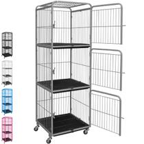 Canil Gaiola Vertical 3 Lugares Cães Cachorro Pet Shop Tosa Canil Gaiola Vertical 3 Lugares Cães Cachorro Pet Shop Tosa