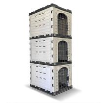 Canil Mec Box 3 Módulos Vertical Banho Tosa Pet Shop Canil Mec Box 3 Módulos Vertical Banho Tosa Pet Shop