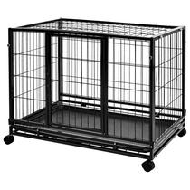 Canil para animais de estimação Amazon Basics, portátil, pesado, empilhável de 36 polegadas Canil para animais de estimação Amazon Basics, portátil, pesado, empilhável de 36 polegadas