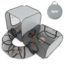 Canil para Pets Tivray 3 em 1 Dobrável para Uso Interno e Externo Canil para Pets Tivray 3 em 1 Dobrável para Uso Interno e Externo