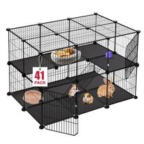 Canil para Pets VISCOO 90x60x60cm 2 Portas 2 Andares Canil para Pets VISCOO 90x60x60cm 2 Portas 2 Andares