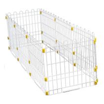 Canil Portátil Bragança Cães Branco - Tamanho 1 Canil Portátil Bragança Cães Branco - Tamanho 1