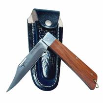 Canivete Aço Inox 420 Churrasqueiro Ponta de Lança Domtauros