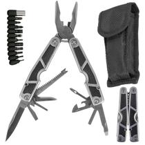 Canivete Alicate 21 Funções Esportivo Camping Pesca Afiado
