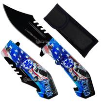 Canivete Alta Precisão e Agilidade com Lâmina de Aço Inoxidável de 9,5cm SLKD303