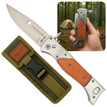 Canivete Automático com Sistema de Trava Eficiente e Estilo Militar 726B