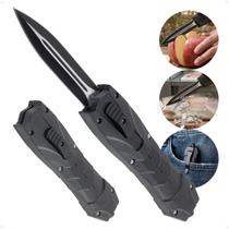 Canivete Automático De Bolso Ponta Quebra Vidros C/ Presilha