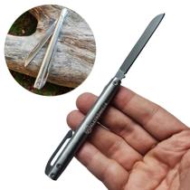 Canivete Bisturi Em Aço Inox Tipo Caneta Super Afiado Mais Praticidade SLKD06 Canivete Bisturi Em Aço Inox Tipo Caneta Super Afiado Mais Praticidade SLKD06