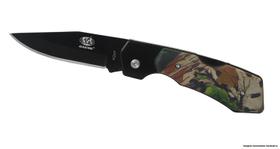 Canivete Camuflado Lâmina Preta Albatroz Manual c/ Bainha - Escolha o Modelo