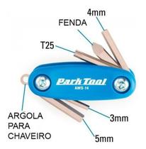 Canivete Com Ferramentas Bike Park Tool Aws-14 6 Funções