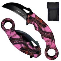 Canivete Compacto com Trava de Segurança, Clip de Bolso e Capinha SLKD335