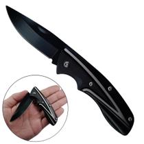 Canivete de Aço Inoxidável, 16cm, 7cm de Lâmina e Clip para Bolso, Perfeito para Outdoor SLKD53