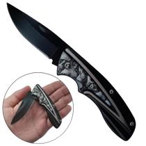 Canivete de Aço Inoxidável 16cm com Lâmina de 7cm, Leve e Compacto para Aventuras SLKD53 Canivete de Aço Inoxidável 16cm com Lâmina de 7cm, Leve e Compacto para Aventuras SLKD53