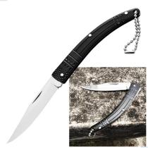 Canivete de Aço Inoxidável 16cm, Lâmina de 7cm e Cabo Resistente, Perfeito para Aventuras SLKD50