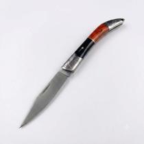 Canivete de Bolso Amadeirado Inox Chaveiro para Coleção Canivete de Bolso Amadeirado Inox Chaveiro para Coleção