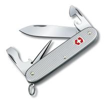 Canivete de Bolso Médio Victorinox Pioneer Alox Prata Canivete de Bolso Médio Victorinox Pioneer Alox Prata