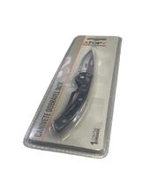 Canivete Dobrável Inox ATP33 Preto - Atopy