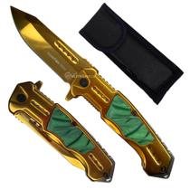 Canivete em Aço Inox com Cabo Anatômico, Lâmina 9,5cm e Bolsa para Transporte SLKD325 Canivete em Aço Inox com Cabo Anatômico, Lâmina 9,5cm e Bolsa para Transporte SLKD325