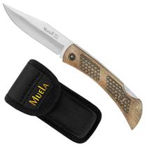 Canivete Faca Dobrável Pesca Muela BT-9NG com Cabo Madeira