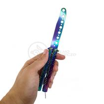 Canivete Fade Rainbow Butterfly Treinamento Faca Borboleta