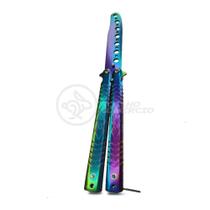 Canivete Fade Rainbow Butterfly Treinamento Faca Borboleta