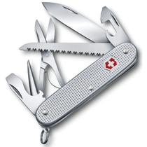 Canivete Farmer Alox Silver 10 Funções Victorinox Canivete Farmer Alox Silver 10 Funções Victorinox