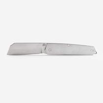 Canivete inox cabo inox com clip - cimo 59/3 inox