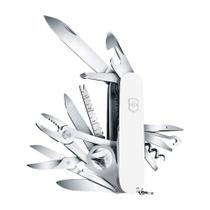 Canivete Inox Multifunção Swisschamp Branco 33 Funções - Victorinox