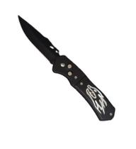 canivete inteiramente preto c/ trava lamina de inox drop point mosca fuller canivete inteiramente preto c/ trava lamina de inox drop point mosca fuller