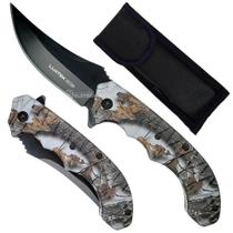 Canivete Leve e Resistente com Lâmina 9cm, Trava de Segurança e Capinha SLKD338 Canivete Leve e Resistente com Lâmina 9cm, Trava de Segurança e Capinha SLKD338