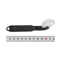 Canivete Mini Portátil Dobrável De Alta Dureza Em Aço Inoxidável Design Multifuncional De Chaveiro